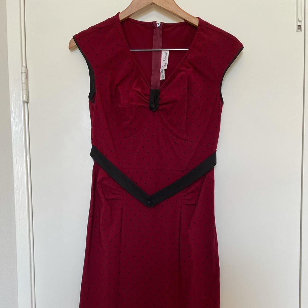 Vintage knee length office dress